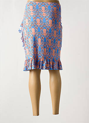 Jupe mi-longue taille normale bleu BAKERY LADIES femme