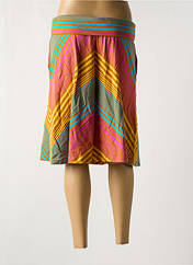 Jupe mi-longue orange BAKERY LADIES pour femme seconde vue