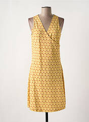 Robe mi-longue jaune BAKERY LADIES pour femme seconde vue