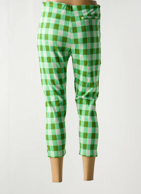 Pantalon 7/8 stretch taille normale vert BAKERY LADIES femme