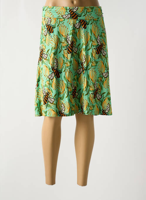 Jupe mi-longue taille normale vert BAKERY LADIES femme