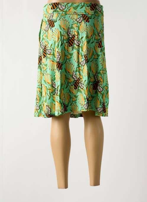 Jupe mi-longue taille normale vert BAKERY LADIES femme