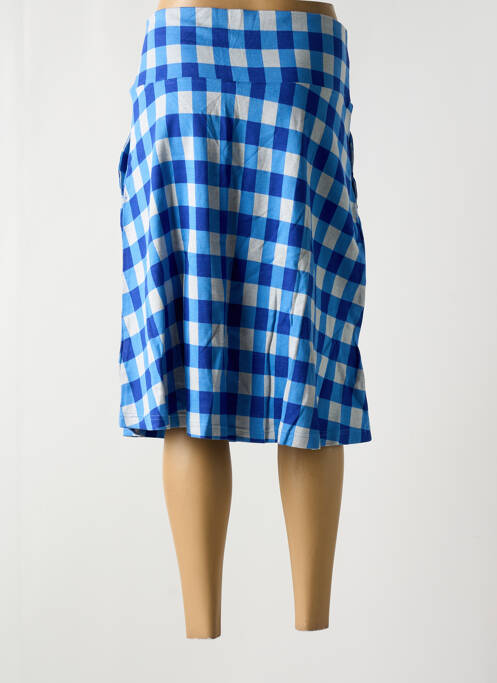 Jupe mi-longue bleu BAKERY LADIES pour femme
