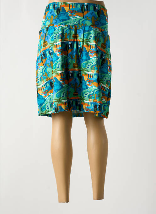 Jupe mi-longue bleu BAKERY LADIES pour femme