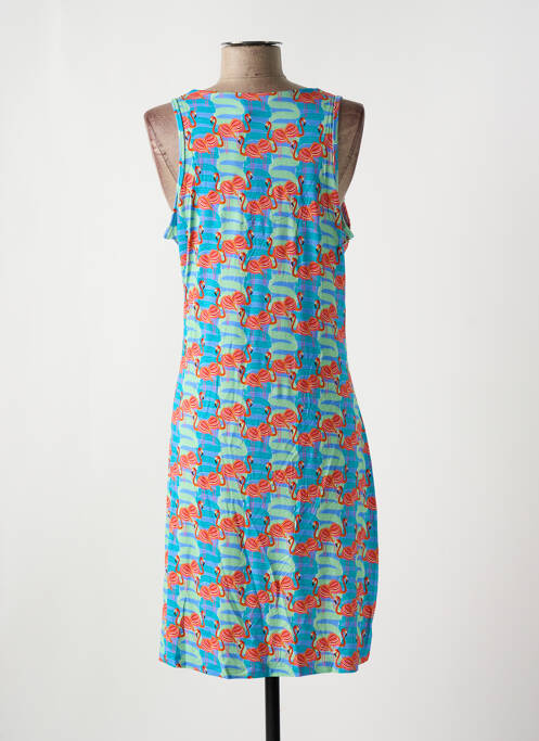 Robe mi-longue bleu BAKERY LADIES pour femme