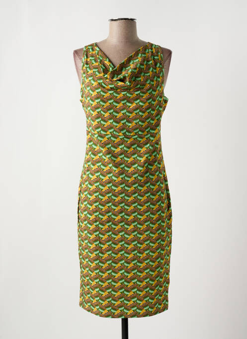 Robe mi-longue vert BAKERY LADIES pour femme