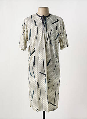 Chemise de nuit imprimé fantaisie gris CHRISTIAN CANE femme