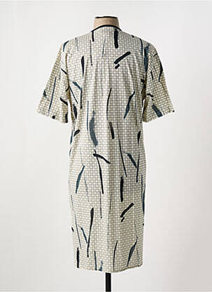 Chemise de nuit imprimé fantaisie gris CHRISTIAN CANE femme
