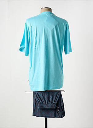 Pyjashort col v bleu SOY homme