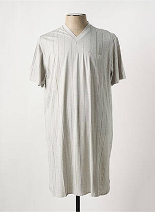 Chemise de nuit imprimé fleurs gris CHRISTIAN CANE femme