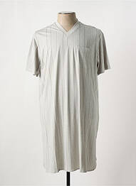 Chemise de nuit imprimé fleurs gris CHRISTIAN CANE femme
