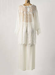 Pyjama blanc MARJOLAINE pour femme seconde vue