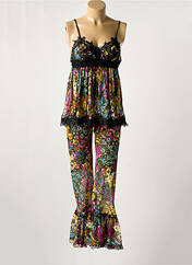 Pyjama noir MARJOLAINE pour femme seconde vue