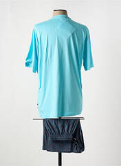 Pyjashort bleu SOY pour homme seconde vue