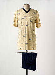 Pyjashort jaune CHRISTIAN CANE pour homme seconde vue