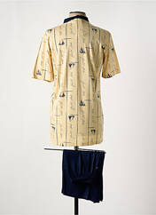 Pyjashort jaune CHRISTIAN CANE pour homme seconde vue