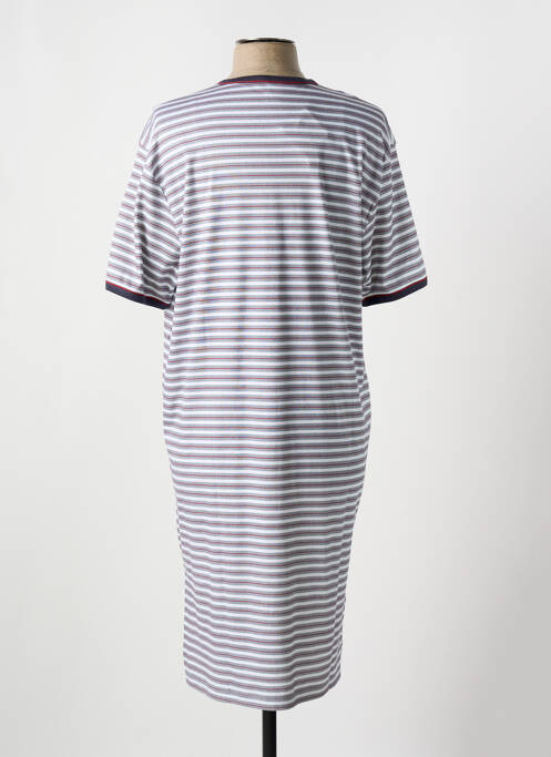 Chemise de nuit imprimé rayures gris CALIDA femme
