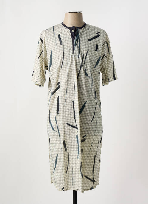 Chemise de nuit imprimé fantaisie gris CHRISTIAN CANE femme
