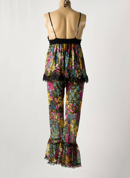 Pyjama noir MARJOLAINE pour femme