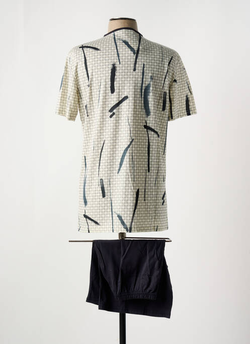 Pyjashort gris CHRISTIAN CANE pour homme