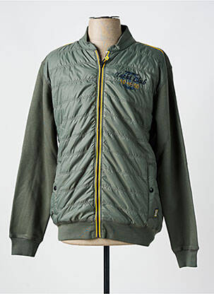 Veste casual poches vert JUPITER homme