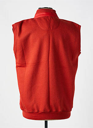 Doudoune poches sans capuche rouge JUPITER homme