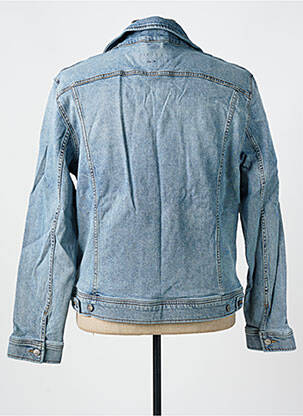 Veste casual fermeture boutonnée sur le devant bleu PIONEER homme