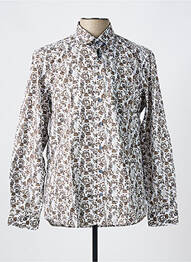 Chemise manches longues manches longues blanc JUPITER homme