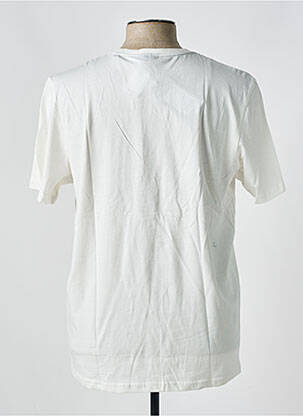T-shirt coupe cintrée manches courtes blanc PIONEER homme