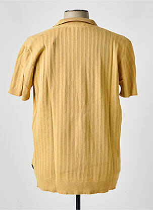 T-shirt coupe cintrée manches courtes jaune PIONEER homme