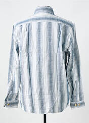 Chemise manches longues bleu JUPITER pour homme seconde vue