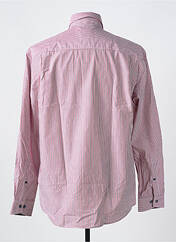 Chemise manches longues rouge JUPITER pour homme seconde vue