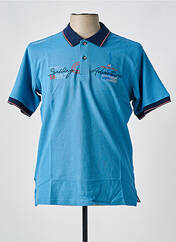 Polo bleu JUPITER pour homme seconde vue