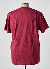 T-shirt rouge JUPITER pour homme seconde vue