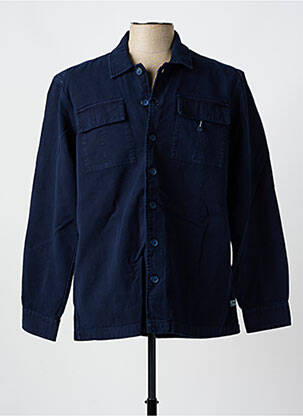 Veste casual bleu PIONEER pour homme