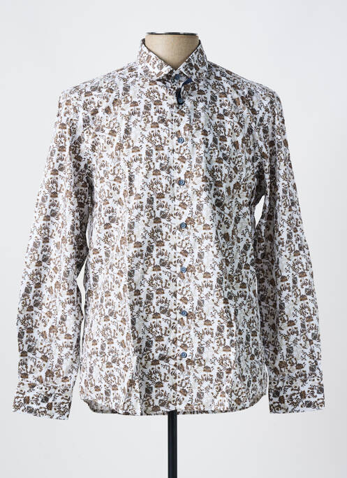 Chemise manches longues blanc JUPITER pour homme