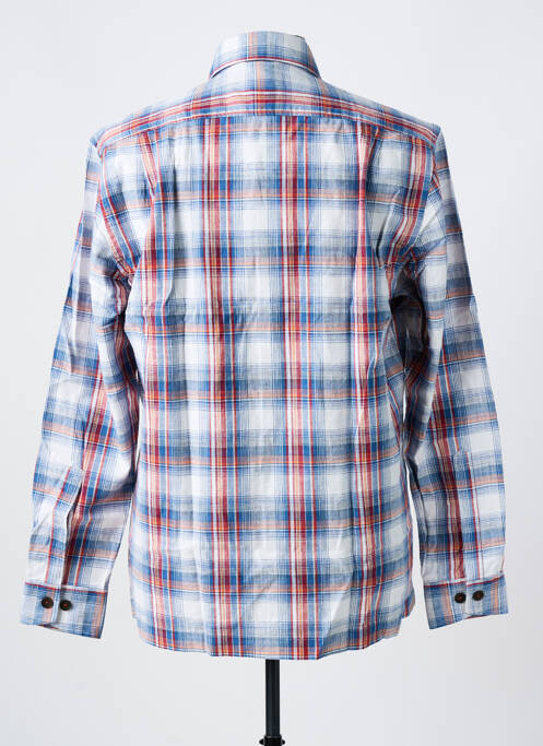 Chemise manches longues bleu JUPITER pour homme