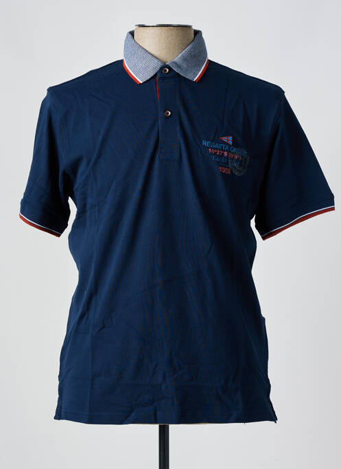 Polo bleu JUPITER homme
