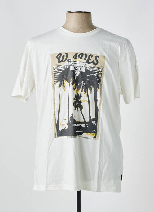 T-shirt blanc PIONEER pour homme