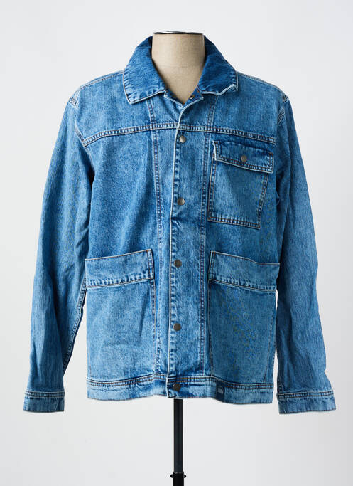 Veste casual bleu PIONEER pour homme