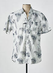 Chemise manches courtes blanc PIONEER pour homme seconde vue