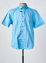 Chemise manches courtes bleu JUPITER pour homme seconde vue