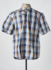 Chemise manches courtes bleu JUPITER pour homme seconde vue