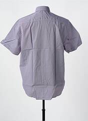 Chemise manches courtes bleu JUPITER pour homme seconde vue