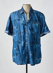 Chemise manches courtes bleu PIONEER pour homme seconde vue