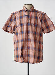 Chemise manches courtes orange JUPITER pour homme seconde vue