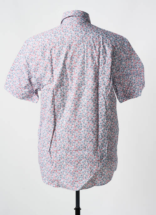 Chemise manches courtes coupe droite rouge JUPITER homme