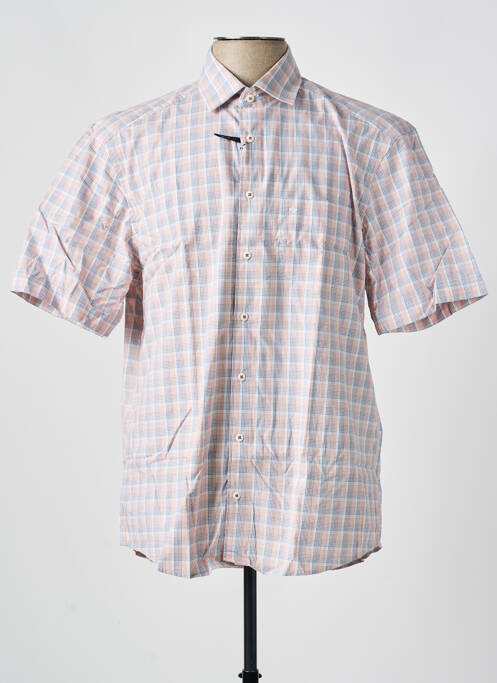 Chemise manches courtes blanc JUPITER pour homme