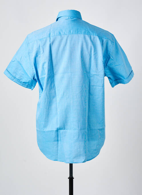 Chemise manches courtes bleu JUPITER pour homme