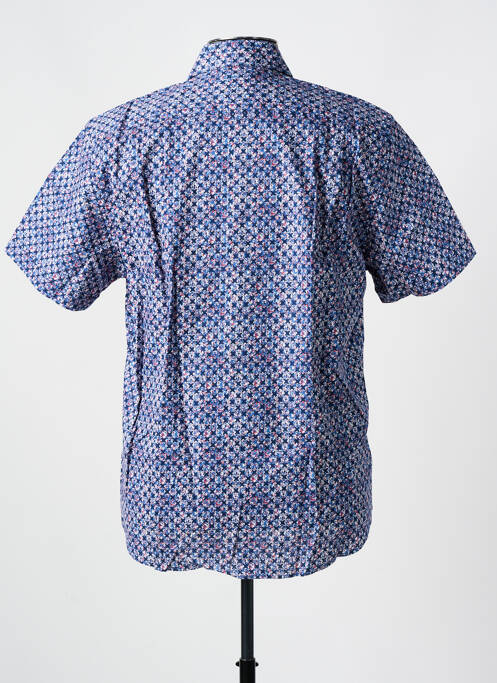 Chemise manches courtes bleu JUPITER pour homme